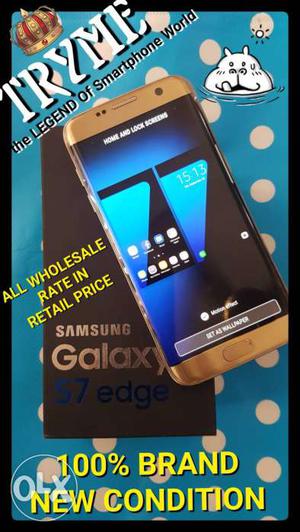 100% Brand New Condition S7 EDGE SAMSUNG Galaxy