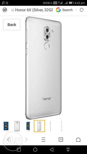 Honor 6x new  Mounth use camra and battery