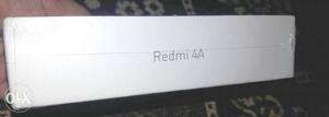 New Redmi 4A 32 gb (Sealed box peice) for sale...Gold nd