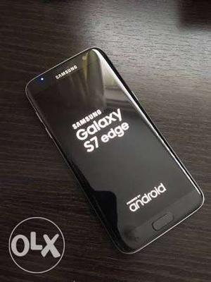 Samsung S7 Edge, Black colour, In 1 Month