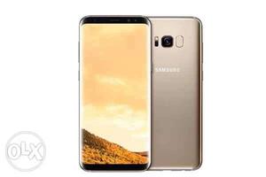 Samsung galaxy s8 3 mounthold God condition