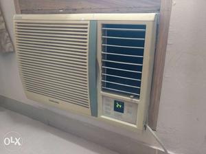 1.5 Ton Window AC with remote, 4 years old