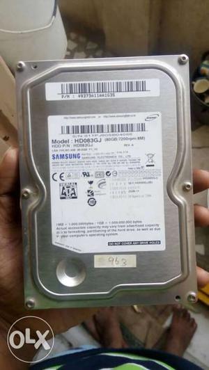 80 gb Samsung Hard Disk Drive