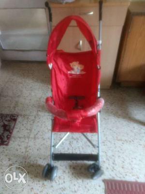 Baby's Red Lightweight Umbrella Stroller