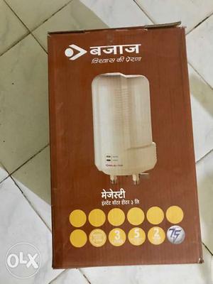 Bajaj 3L instant heater GEYSER