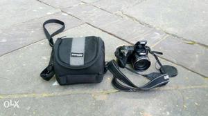 Black And White Nikon DSLR Camera
