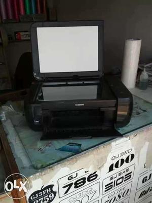 Black Canon Multi-function Printer On Box
