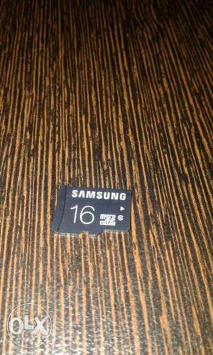Black Samsung Micro SD Card 16 GB