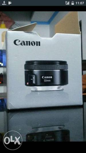 Canon 50 mm lens only 4 months old