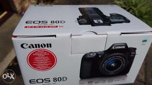 Canon EOS 80D 24.2MP Digital SLR Camera Kit + mm Lens