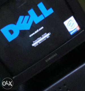 Dell cpu 160gb 1gb ram ddr 2 Crt Monitor good Condition