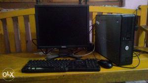 Desktop complete set (CPU of DELL,Monitor Dell and Dell