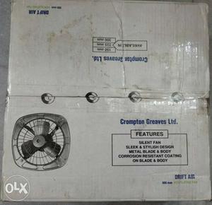 Exhaust fan from Crompton Greaves in good