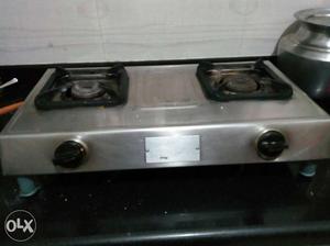 Good condition two burner gas stove selling due