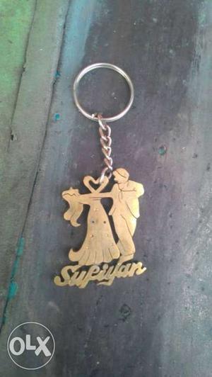 Man And Woman Dancing Keychain