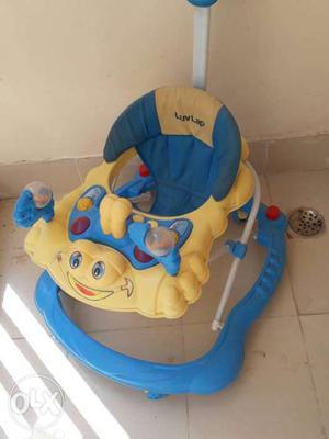 Musical baby walker used for 3 months in good