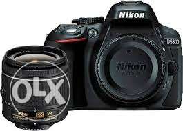 Nikon D with  mm lense..new piece..full