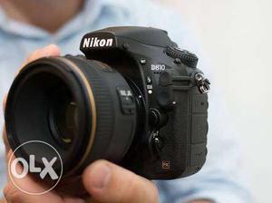 Nikon D810 in warranty. Very less used.
