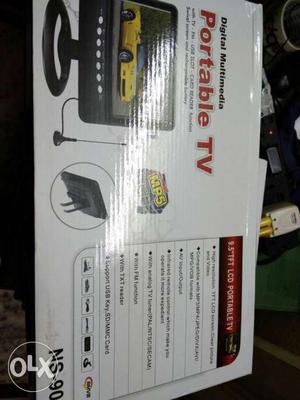 Portable 7 inch TV brand new box pack-pendrive support