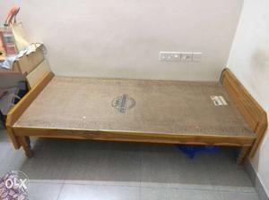 Very new wooden cot, can be used as diwan too