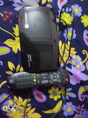 Videocon d2h dish+stb+remote. Want to sell
