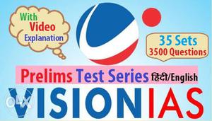 Vision ias Prelims test series 35 sets Video + Pdf (Hindi