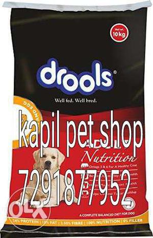 10KG Drools Dog Food Package