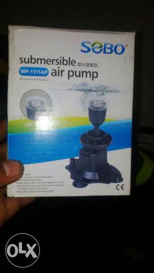 Aquarium light air pump