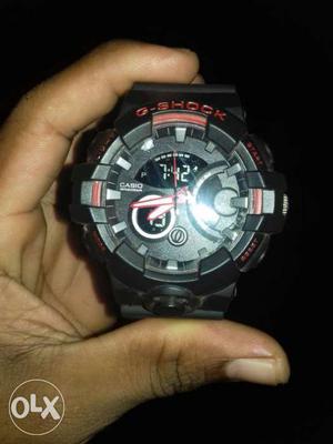 Black And Red used Casio G-Shock Watch