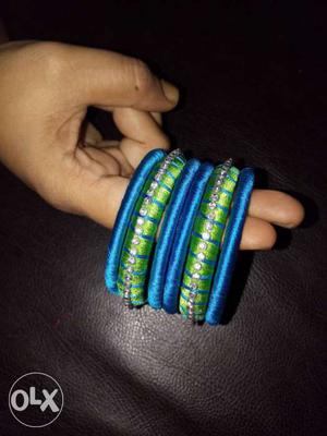 Blue And Green Bracelet
