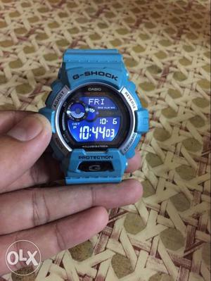 Blue G-shock Digital Watch