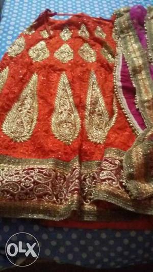 Bridal lehenga worn just once