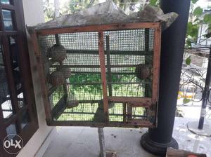 Brown Pet Crate