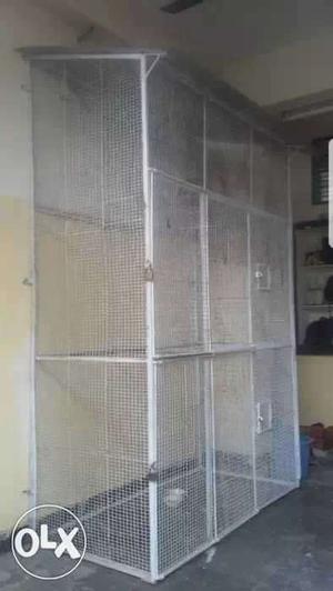 Cage for birds (lenght 8.5 feet, and width 5