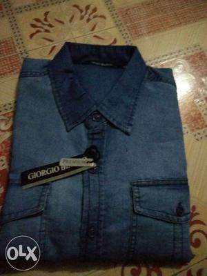 Denim shirt for man  shirts only in lot hurry