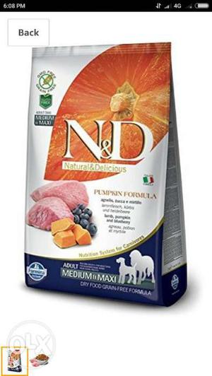 Farmina N&D grain free dog food available