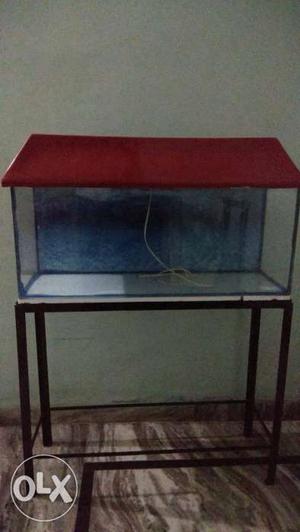 Fish aquarium tank.. 3 feet long, 1 feet front