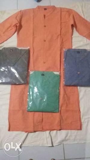 Full slives cotton kurtis in XL and XXL size