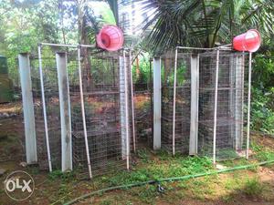 Muttta kozhi kood, cage for hens, 2 item
