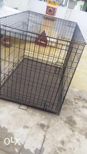 New folding type dog cage