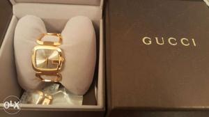 Original Gucci Rose Gold watch unused with bill