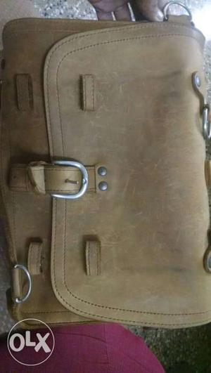 Original Saddle Leather Bag from Mexico