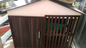 Pet house (Dog house) made up of board and mica