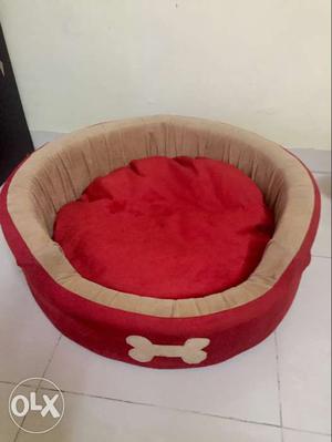 Puppy Bed - Velvety and Cozy bed. Brand new and