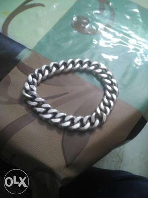 Silver-colored Chain Bracelet