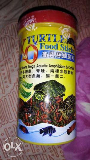 Turtle Food Sticks Bottle