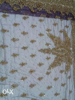 Very heavy embroidered duppata