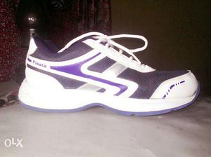 White And Purple Fiesta Shoe