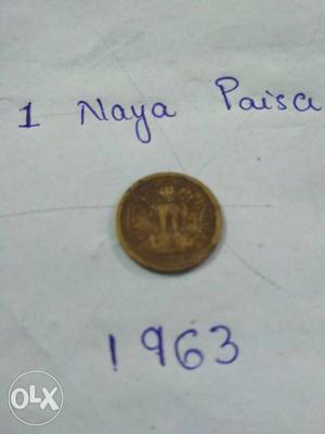 1 naya paisa of the year 