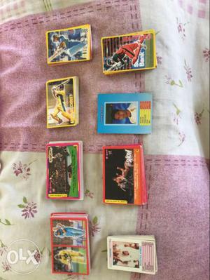 90's cards games. Antique cards. Verious cards.